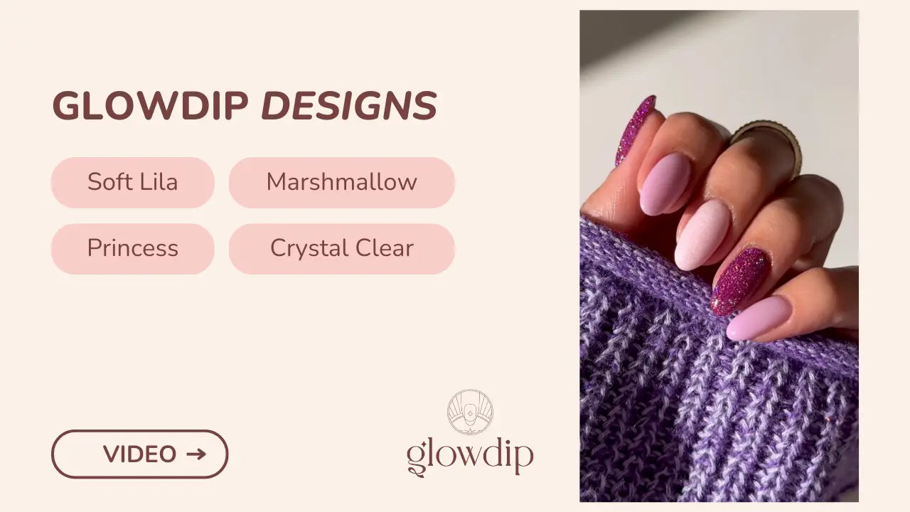 Soft Lila + Princess + Marshmallow + Crystal Clear - Ondergedompeld in dromen
