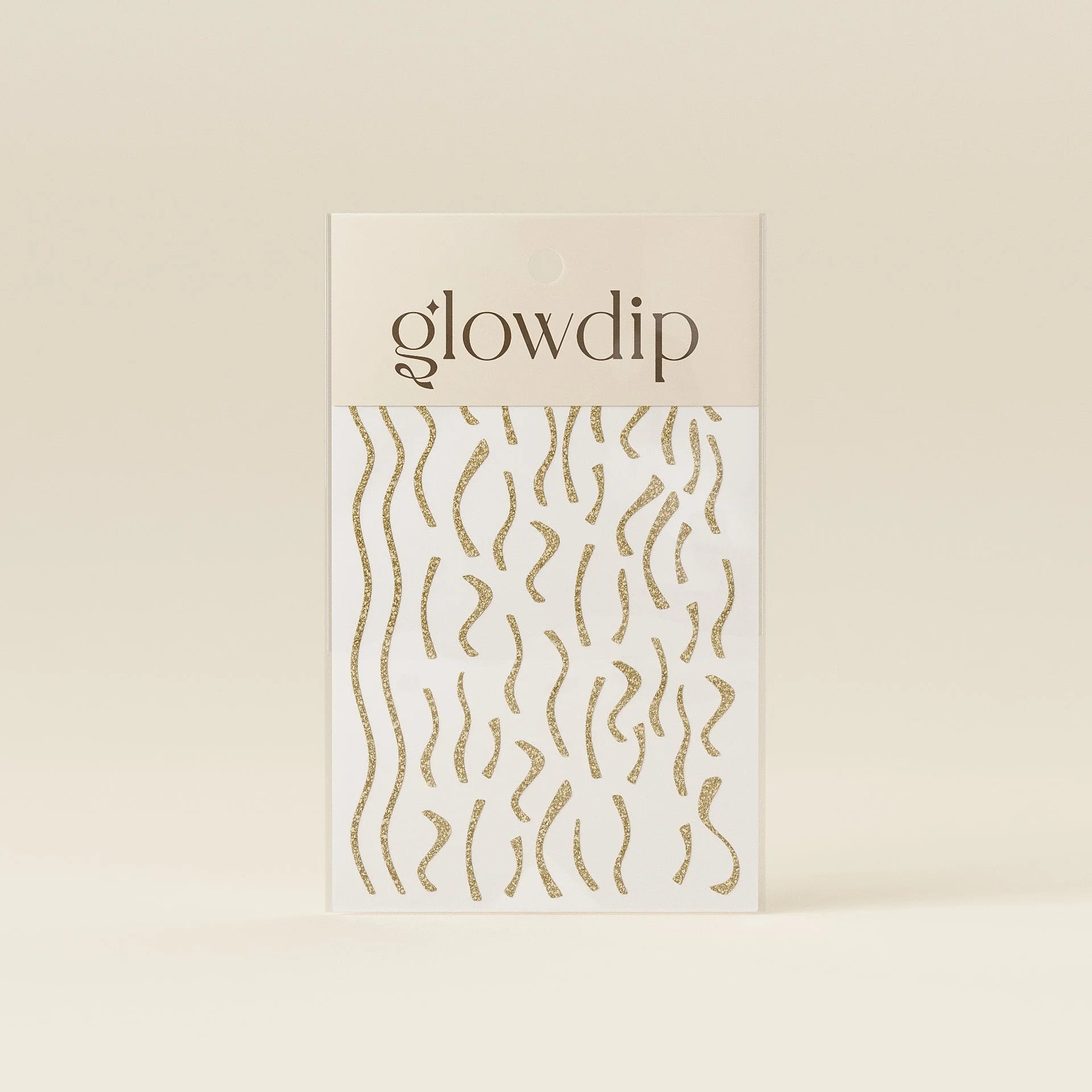 Nailart Sticker - Goud Glitter