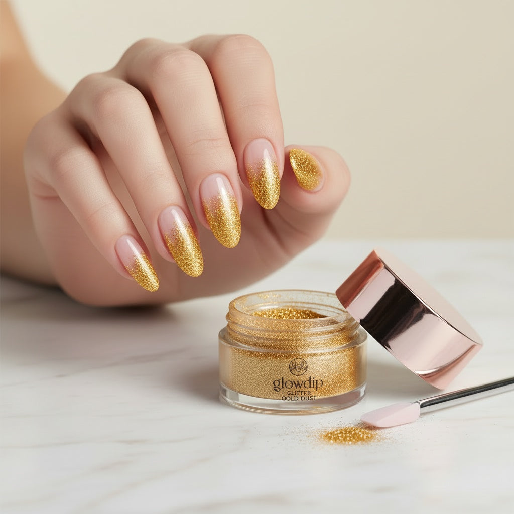 Gouden Glitter Poeder