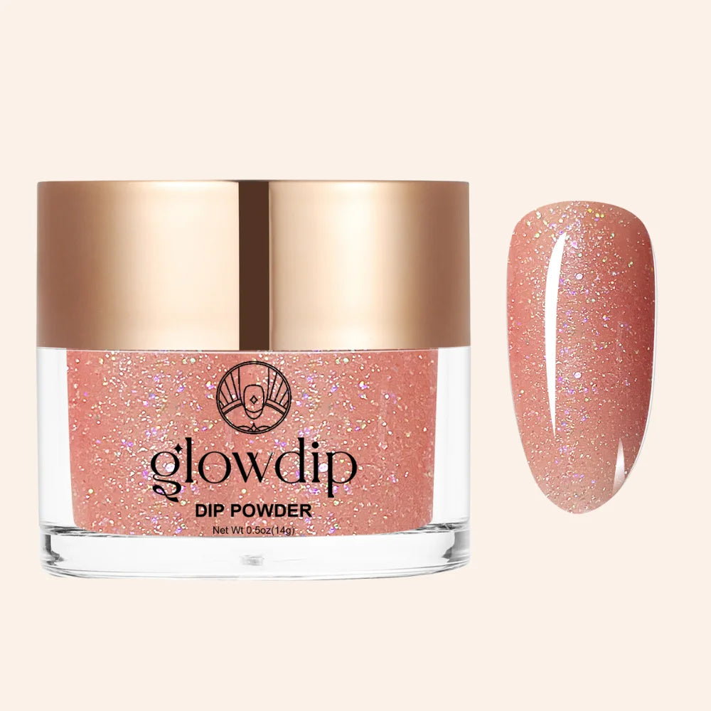 Rose Sparkle Dipping Powder - Powder