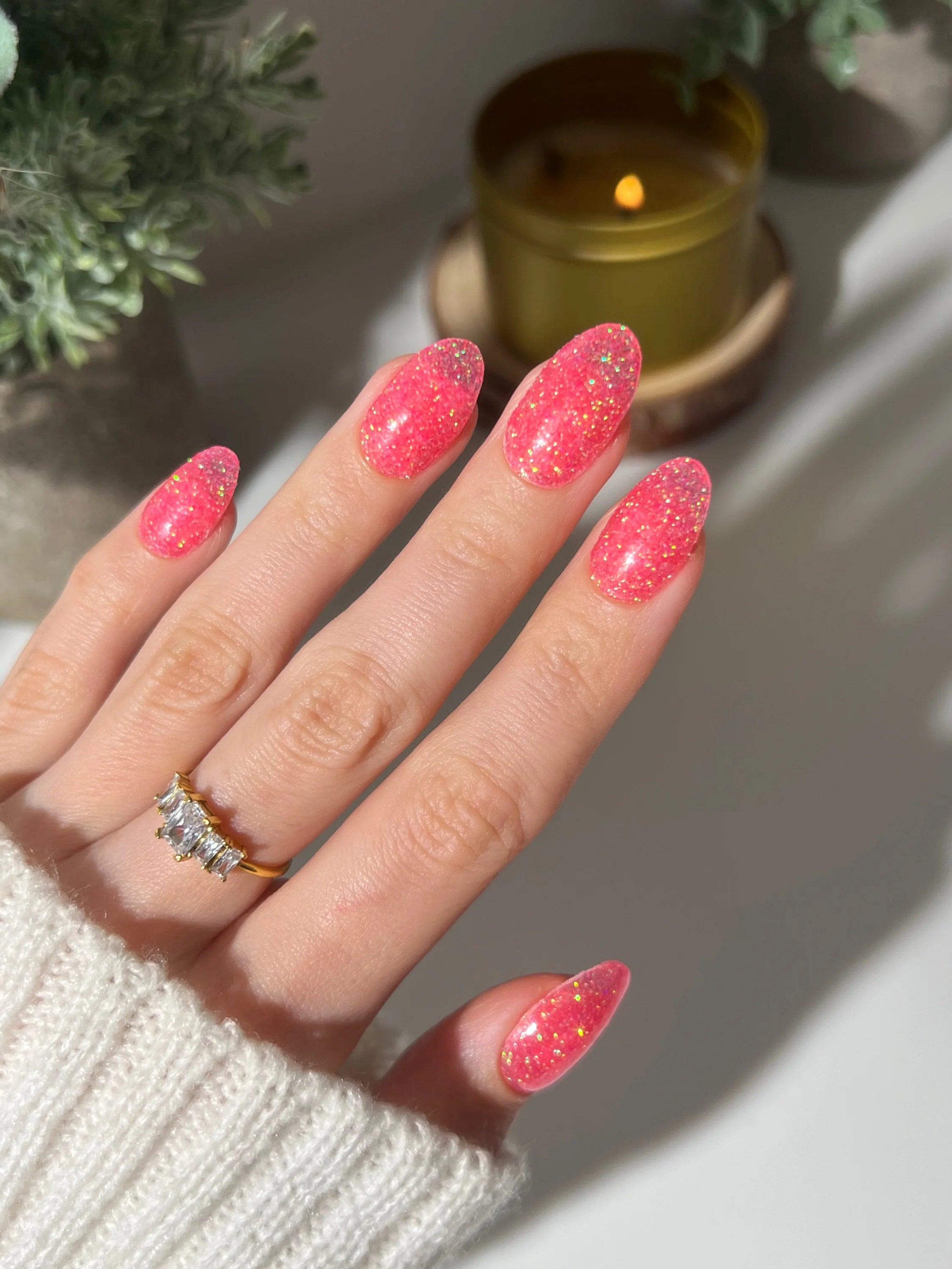 Sweet Pink Bling Dipping Powder - Powder