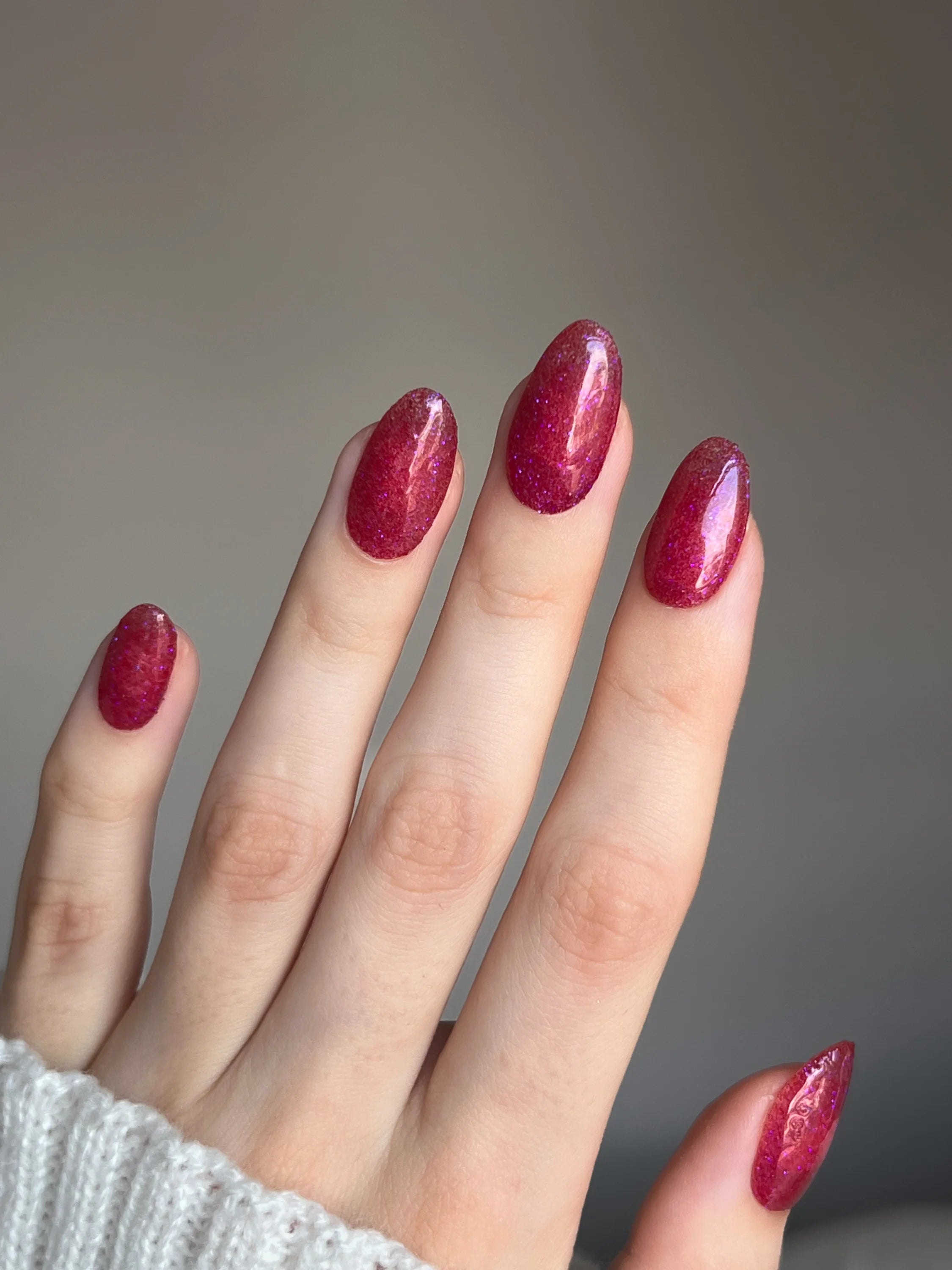Candy Pink Glitter Dipping Powder - Powder