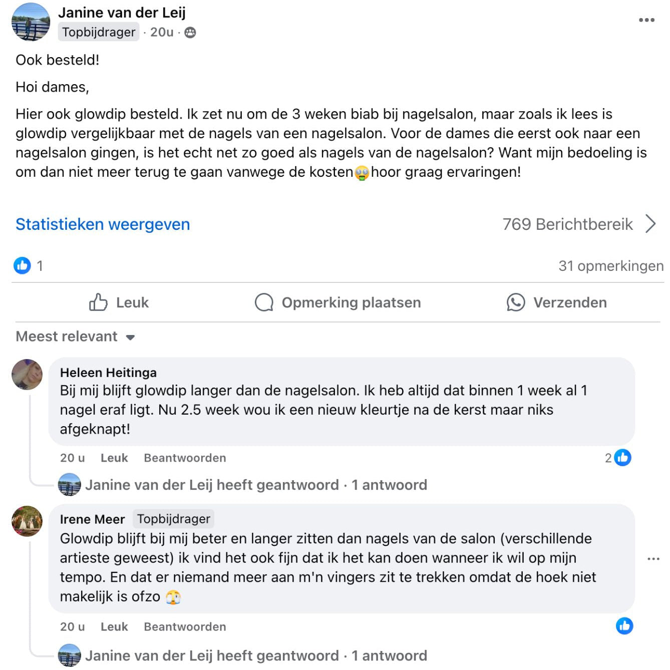 Glowdip Alles-in-één Manicure Set