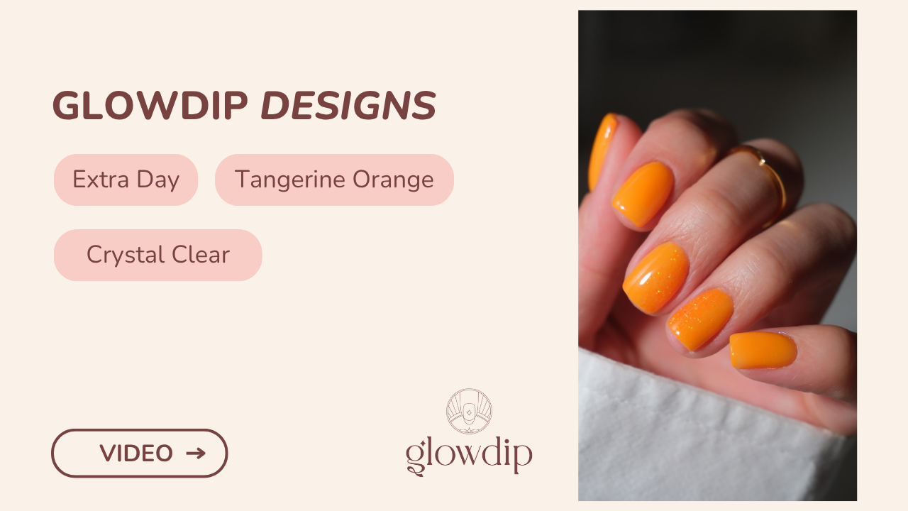 Extra Day + Tangerine Orange + Crystal Clear