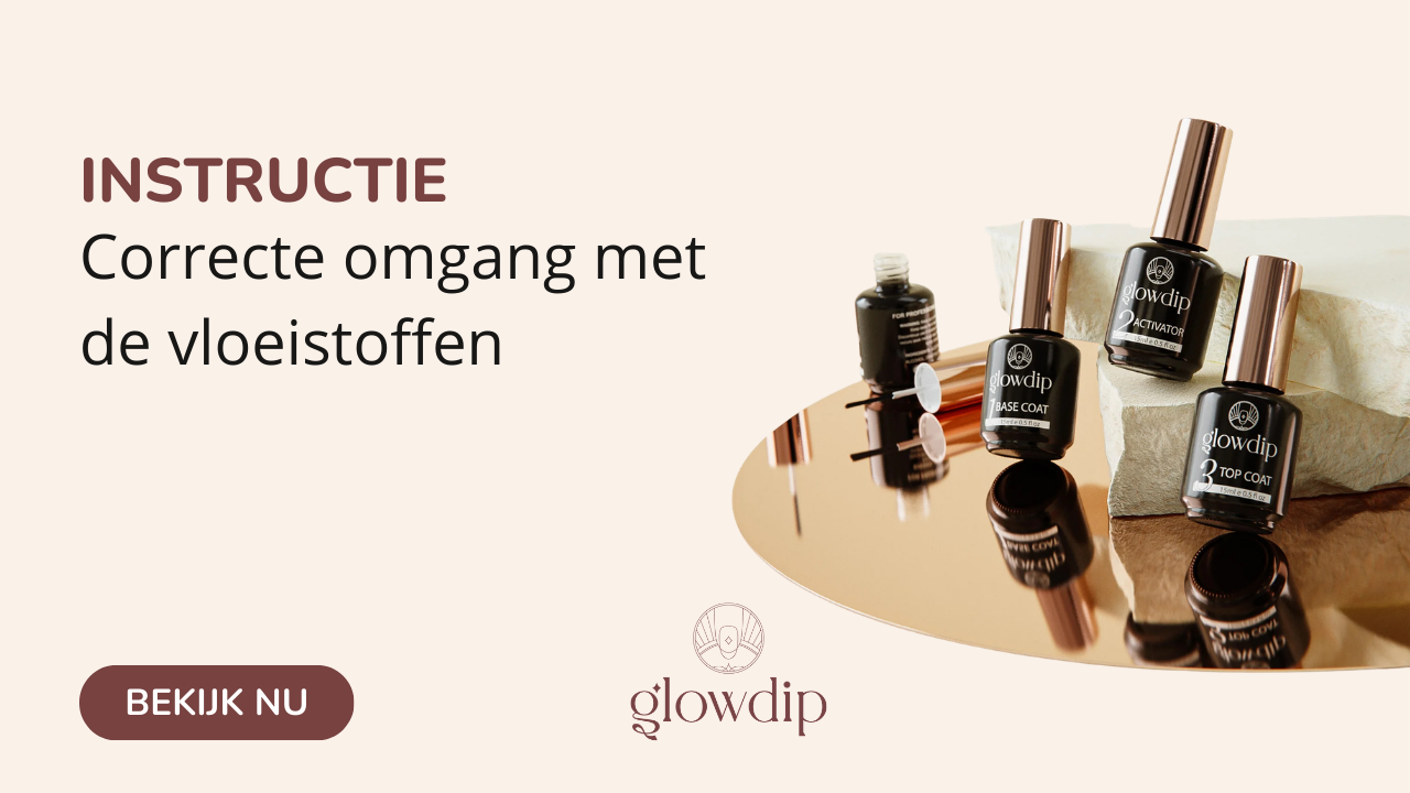 Correcte omgang met de vloeistoffen