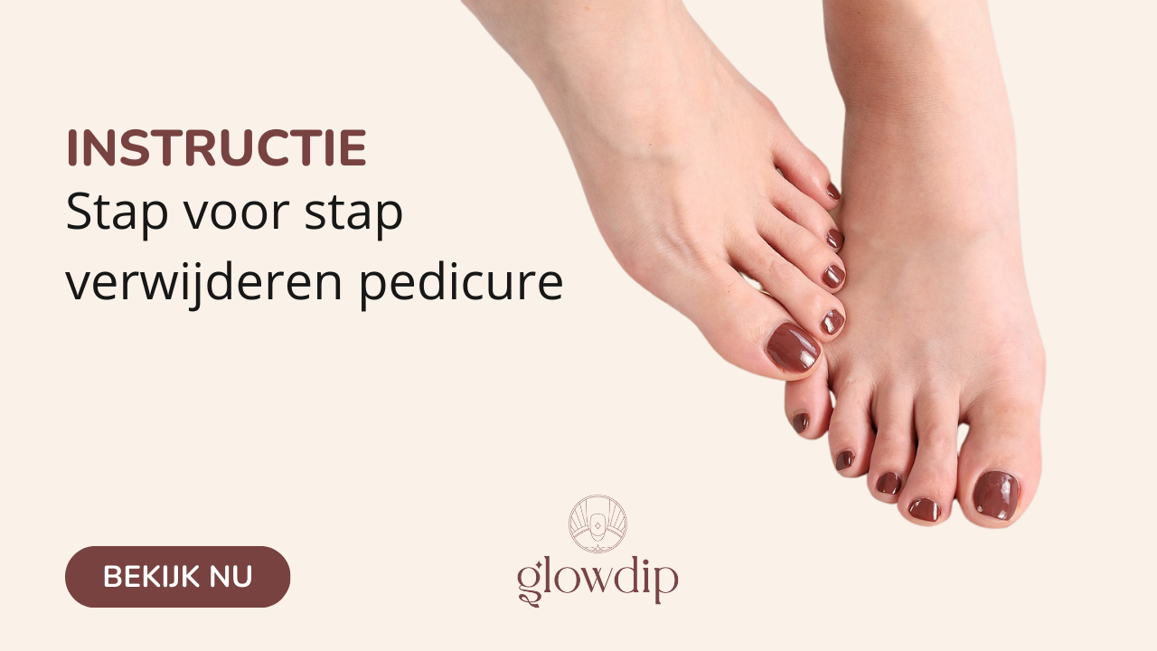 Verwijderen Dipping Powder pedicure