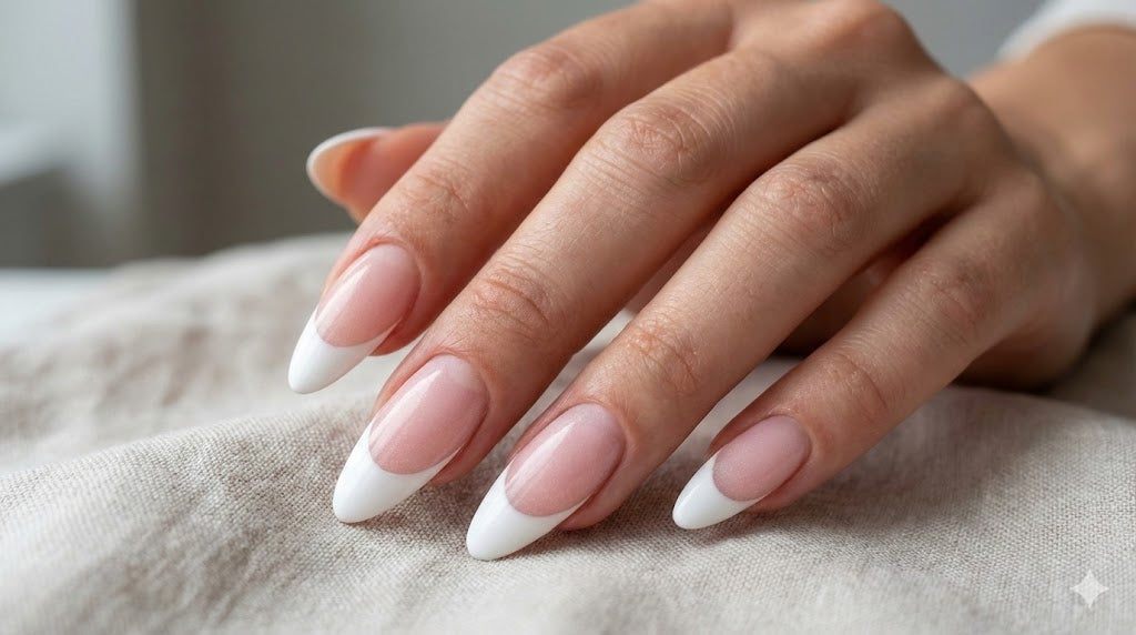 Wat houdt een french manicure in?