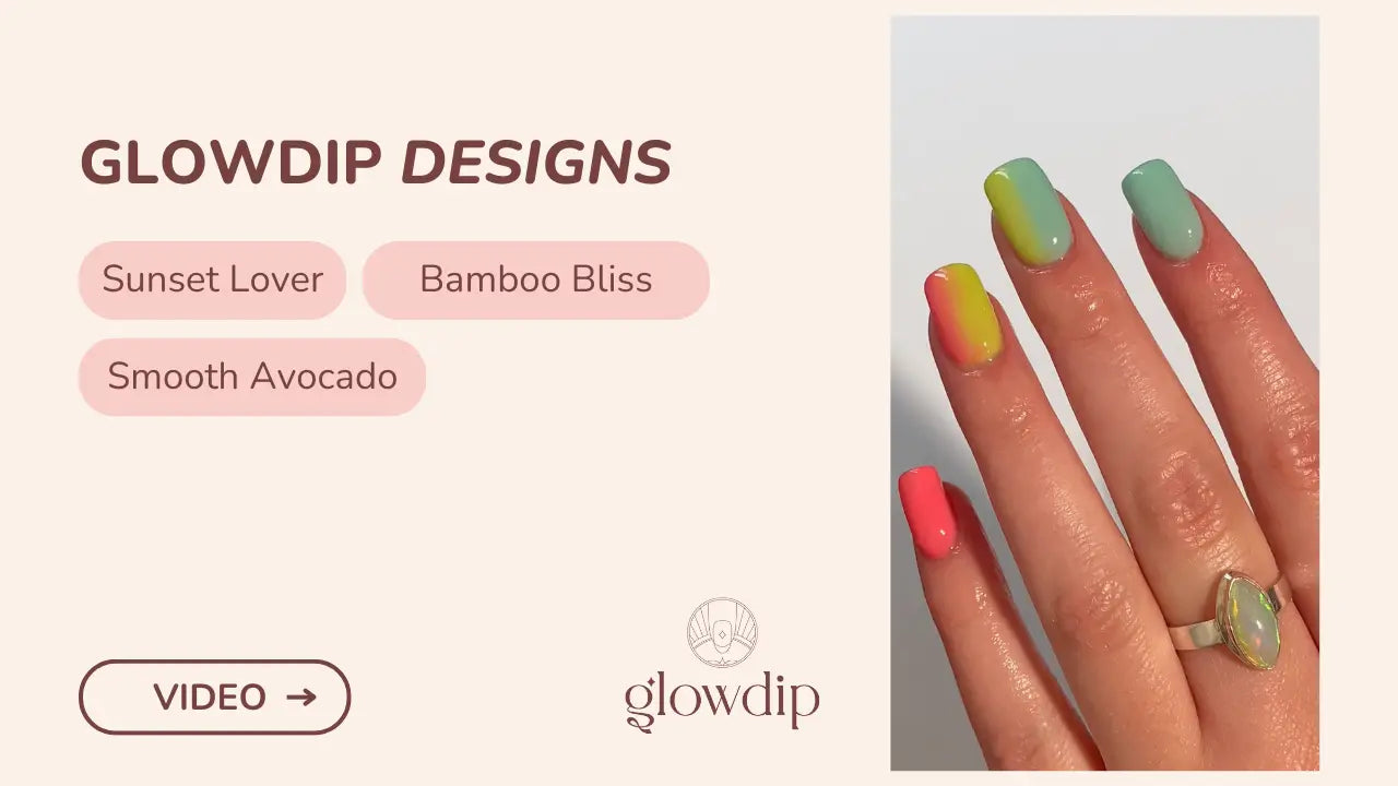 Sunset Lover + Bamboo Bliss + Smooth Avocado - Mix en match
