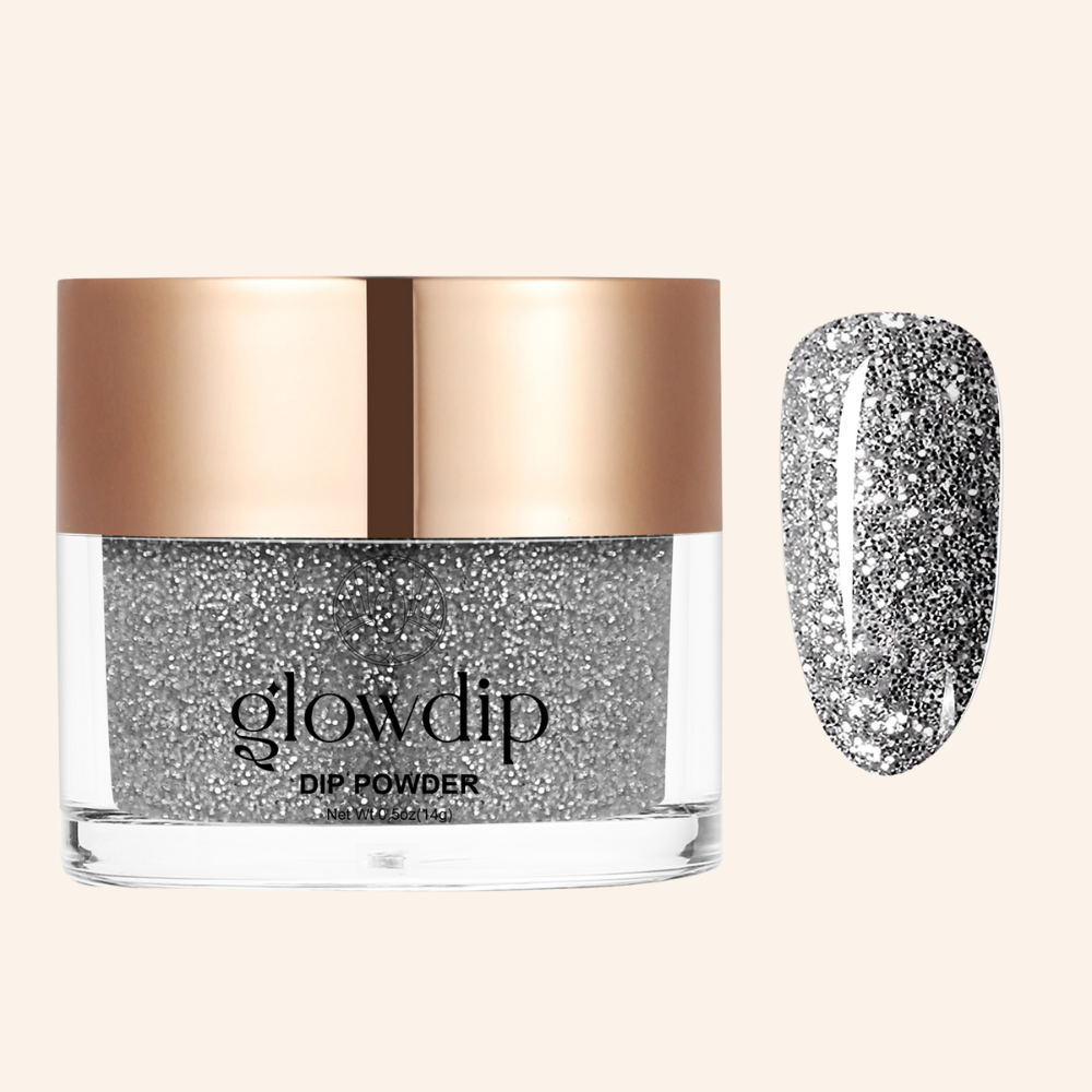 Crystal Silver Dipping Powder