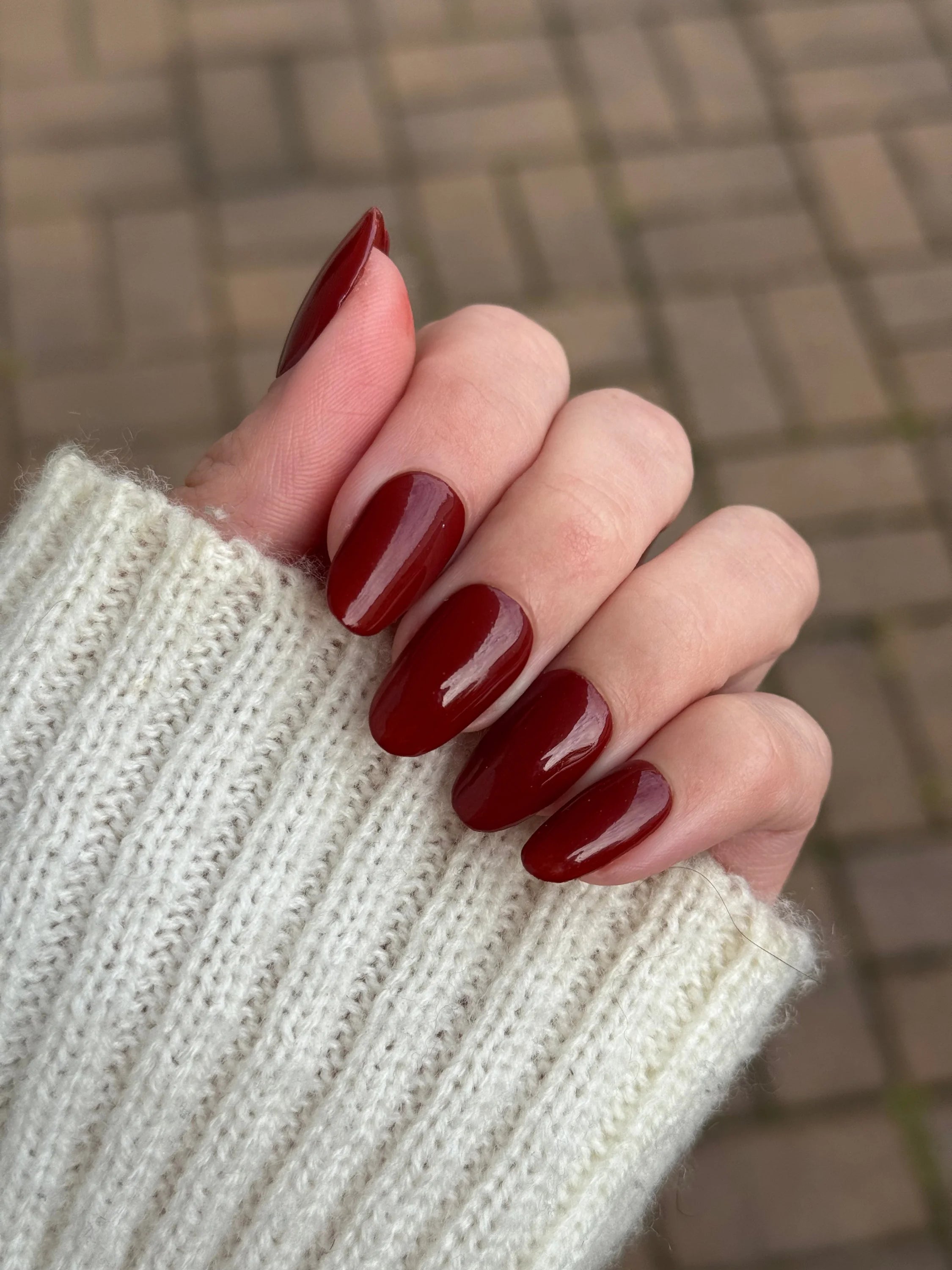 Bordeaux Red Dipping Powder - Powder