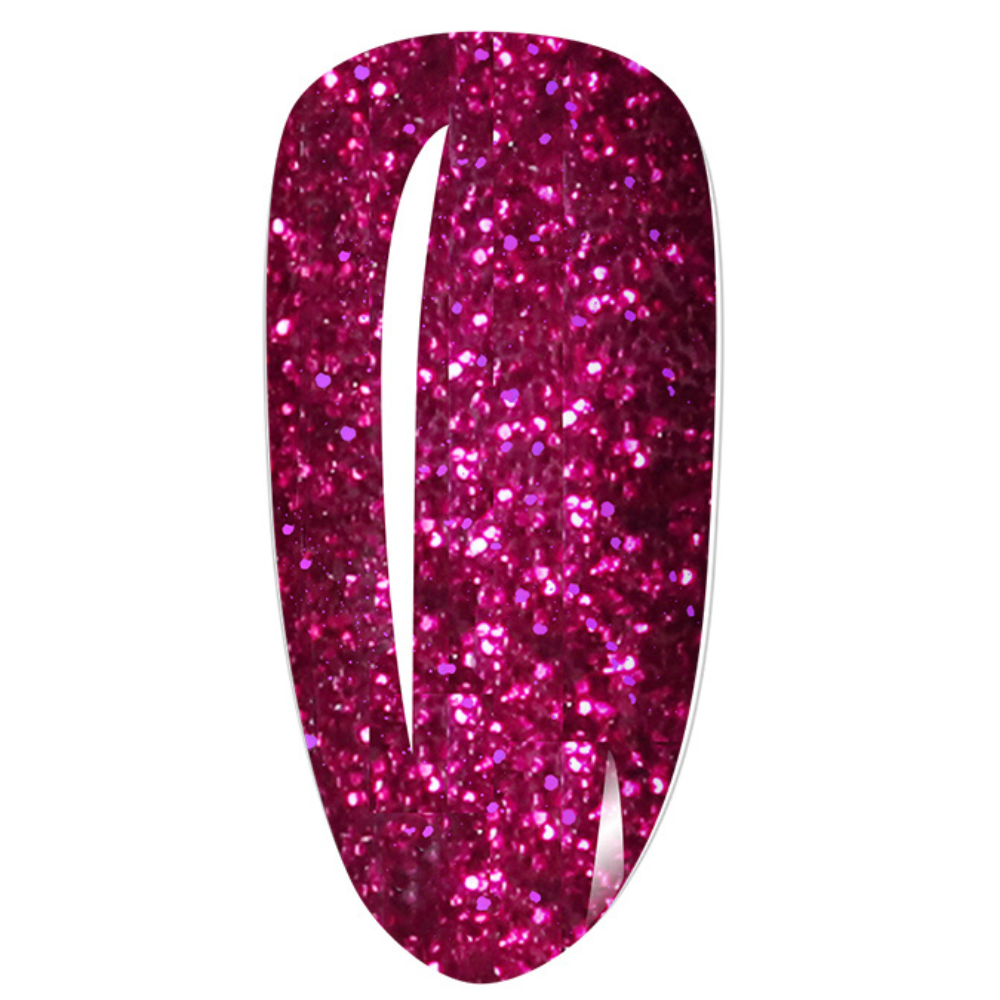 Candy Pink Glitter Dipping Powder