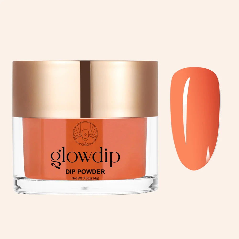 Neon Orange Dipping Powder - Powder